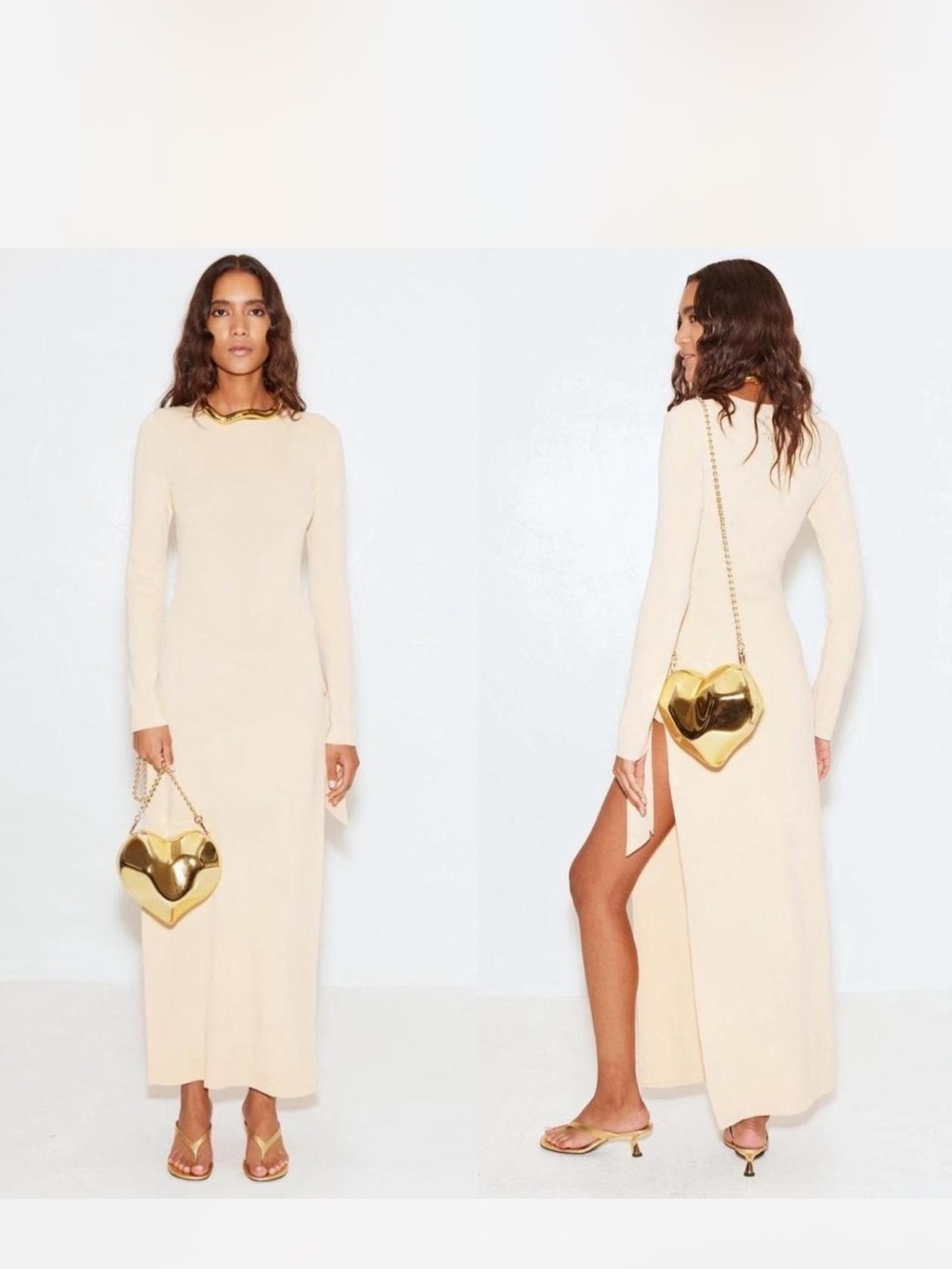 SIMON MILLER JUNJO DRESS IN BUTTER